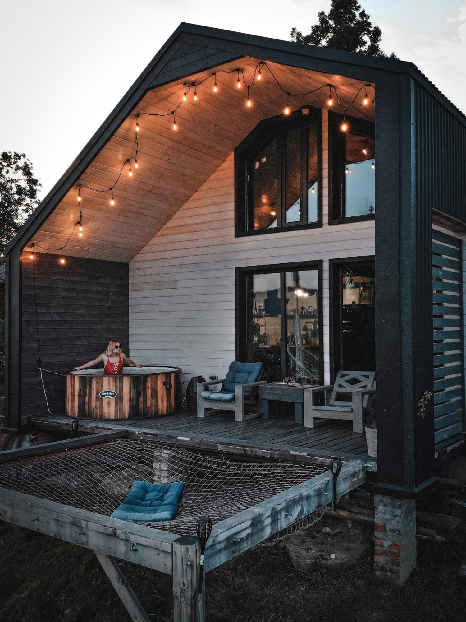 Карпатське Hygge Котедж Для Двох З Чаном-Джакузі У Горах Slavske Exteriér fotografie