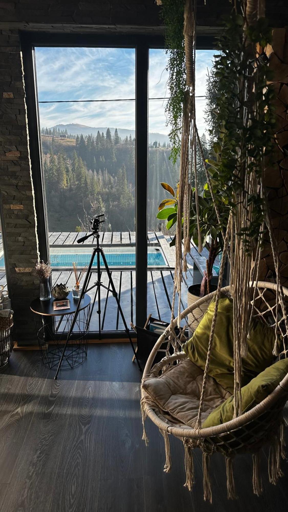 Карпатське Hygge Котедж Для Двох З Чаном-Джакузі У Горах Slavske Exteriér fotografie